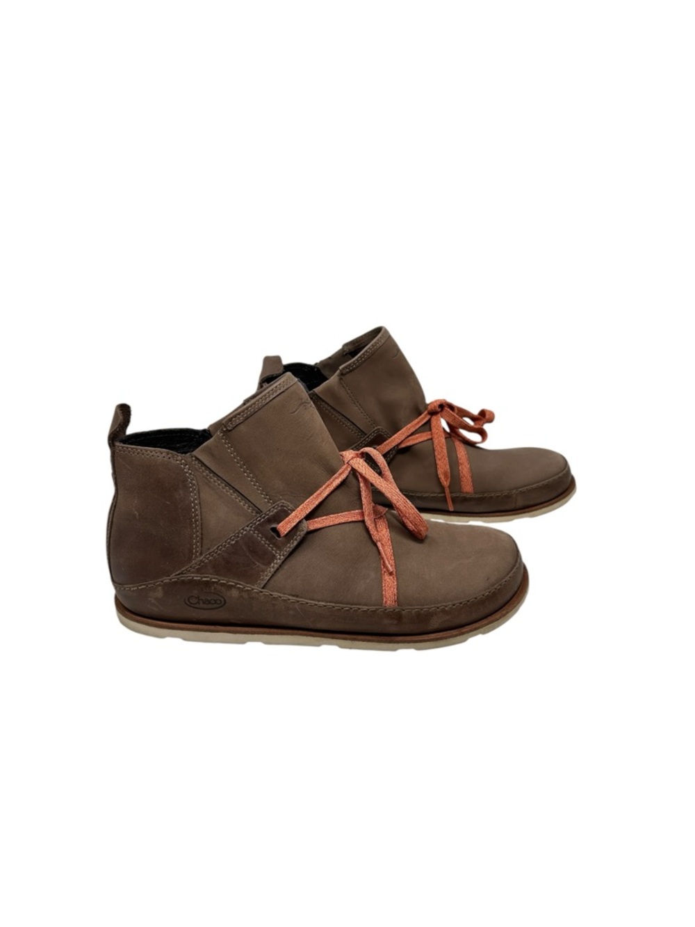 Chaco Caribou Harper Brown Lace up Ankle Boots